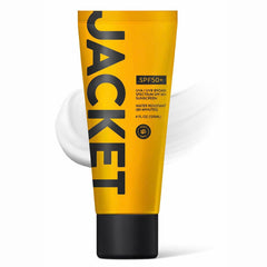 JACKET Sunscreen SPF 50+ bottle front for lightweight, all-day protection
