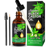 Jamaican Black Castor Oil bottle for hair nourishment and shine
