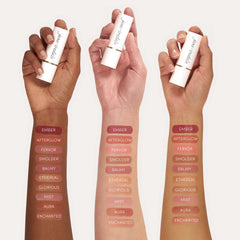 Portable cap closeup of Jane Iredale Glow Time Blush Stick for on-the-go use.