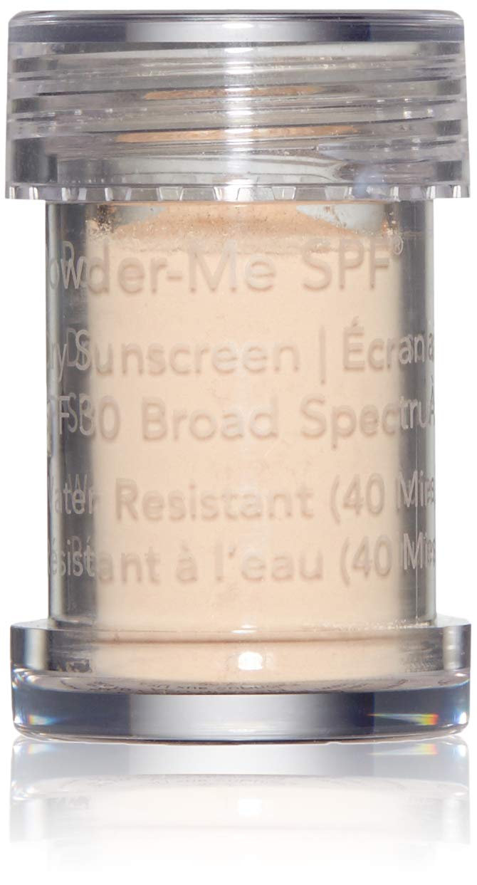 Jane Iredale Powder-Me SPF 30 refill canisters for the brush, convenient and recyclable.