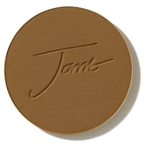 Jane Iredale PurePressed Base Warm Brown compact with sheer matte mineral finish