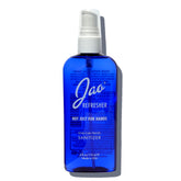 JAO Refresher bottle pour demonstrates quick sanitizing action for travel