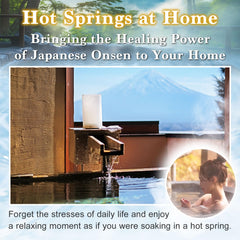 Japan Ninja Onsen bath salt hassaku fragrance enhances the bath ambiance