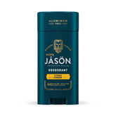 Jason Men's Refreshing Deodorant Stick packaging front for daily odor protection.