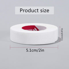JASSINS breathable lash tape close-up showing gentle adhesion.