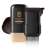 Javpav 2-in-1 hair color stick with comb for quick gray coverage