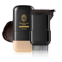 Javpav 2-in-1 hair color stick with comb for quick gray coverage