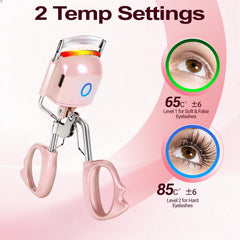 Javtoku two-temperature modes customize heat for your lashes.