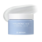 JayJUN Hyaluronic Acid Hydrating Cream in a 50g jar for daily, lightweight moisturization.