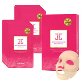 JayJAY Rose Blossom Mask packaging showcases calming rose design for hydration.