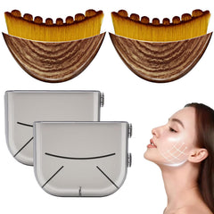 JBSZTH lymphatic face brush front view for easy daily contouring.
