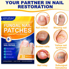 Jebiue patches alleviate discoloration and brittleness for healthier nails