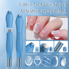 Jerclity scissor-shaped tip tool enabling clean French cat-eye lines