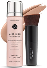 Jerome Alexander MagicMinerals airbrush foundation bottle for a silky, long-lasting finish.