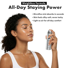 Jerome Alexander MagicMinerals AirFinish matte finish spray preserves crease-free complexion