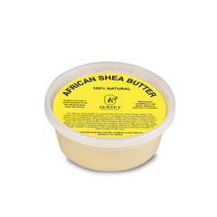Jersey Botanical Shea Butter raw ivory in a jar for smooth skin hydration