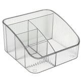 JessLab makeup organizer front view for quick access to cosmetics.