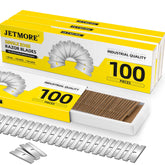 Jetmore 400-pack box dispensing blades for quick changes and safe handling