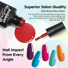 JEWHITENY gel polish 27 colors for versatile looks and seasons.