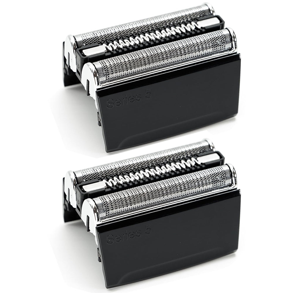 JIANCENGYU 52B replacement head closeup showing Braun Series 5 compatibility for smoother maintenance.