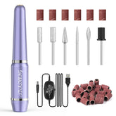 JIASHENG USB electric nail drill front view for precise manicures.