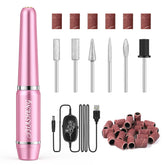 JIASHENG USB Nail Drill front view for on-the-go manicures