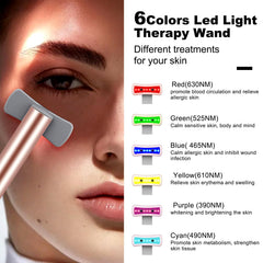jidany green light face wand targets pigmentation for a more even tone.