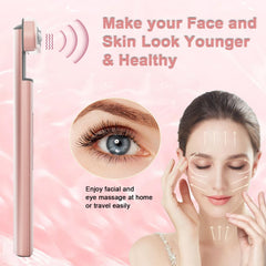 jidany yellow light face wand smooths skin and reduces visible redness.