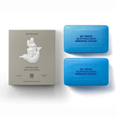 JIGME CALA SOFT.SERVICESS two-pack buffing bar pack-shot highlighting easy exfoliation.