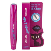Jigott Cat's Eye Super Lash Mascara bottle close-up for creamy, even coverage