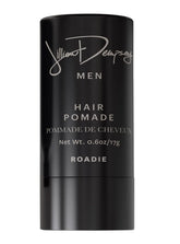 Jillian Dempsey Roadie Hair Pomade in packaging highlights travel-friendly design for on-the-go style