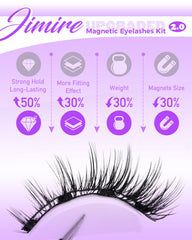 JIMIRE reusable lashes reduce waste with steady style.