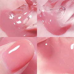 JimysCo COSMOO Nude polish brush applying a smooth layer for even color