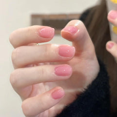 JimysCo COSMOO Nude nail polish drying time shown as quick-dry formula