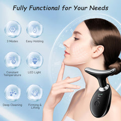 Jinstyles neck-face tool easy-to-use handle supports effortless daily use.
