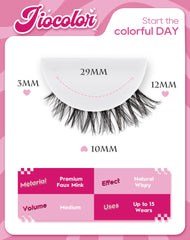Jiocolor ultra-thin lash band delivers seamless, comfortable wear
