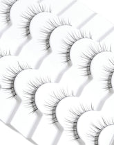 Jiocolor False Eyelashes Natural Look with wispy C curl for subtle enhancement