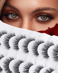 Jiocolor natural-looking 14mm lashes for everyday subtle volume.