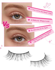 Jiocolor premium synthetic fibers mimic real lashes for soft, realistic volume.