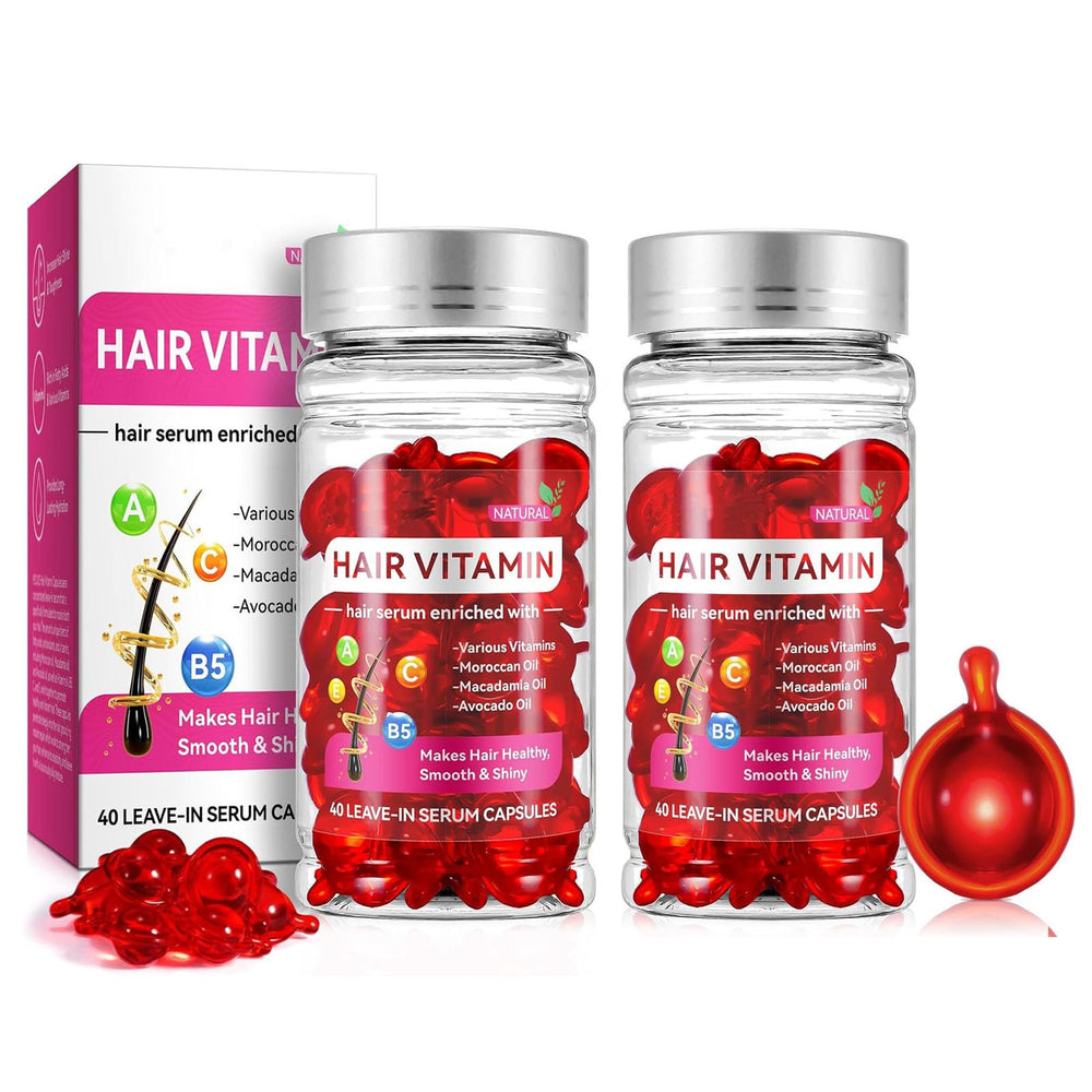 JISKG hair serum capsules packaging for precise dosing on the go