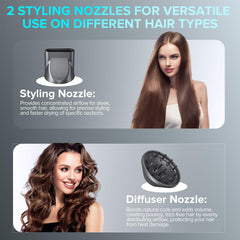 JITOOW quiet hair dryer ideal for home and hotel use.