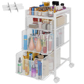 JKsmart rolling makeup cart with drawers for cosmetics and skincare