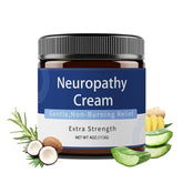 JLQJLQ Neuropathy Cream bottle front shows a cooling, fast-absorbing relief for daily comfort.
