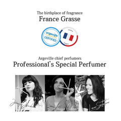 JMella Blooming Peony Shampoo fragrance label highlights premium scent inspired by French perfumery