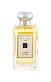 Jo Malone Amber & Lavender Cologne Spray on skin with lasting fragrance.
