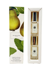 Jo Malone Travel Duo Wood Sage & Sea Salt bottle conveys coastal notes for travel-ready freshness