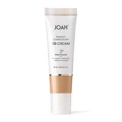 Texture swatch of JOAH BB Cream showing buildable coverage for a natural look