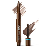 JOAH Brow Down To Me dual brow pencil close-up highlights precise triangular tip for natural hair-like strokes.