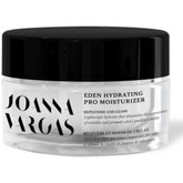 Joanna Vargas Eden Pro moisturizer jar showing rich hydration for dry skin.