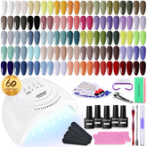 JODSONE 55-color gel polish set for versatile at-home manicures with long-lasting color